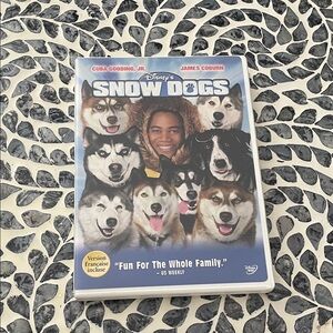 Disney's Snow Dogs DVD with Black and White Cover